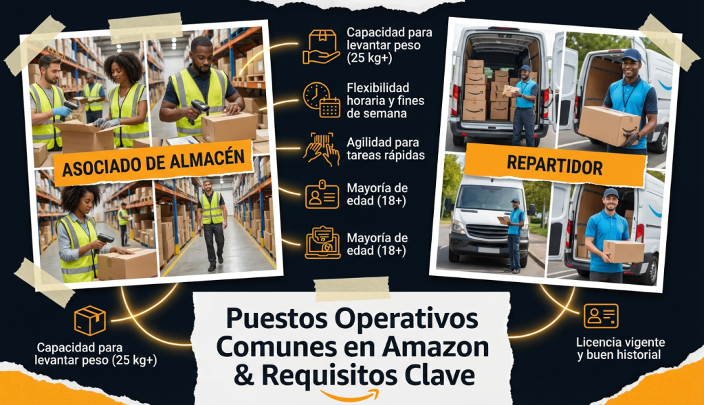 Empleos en Amazon Fulfillment Centers USA