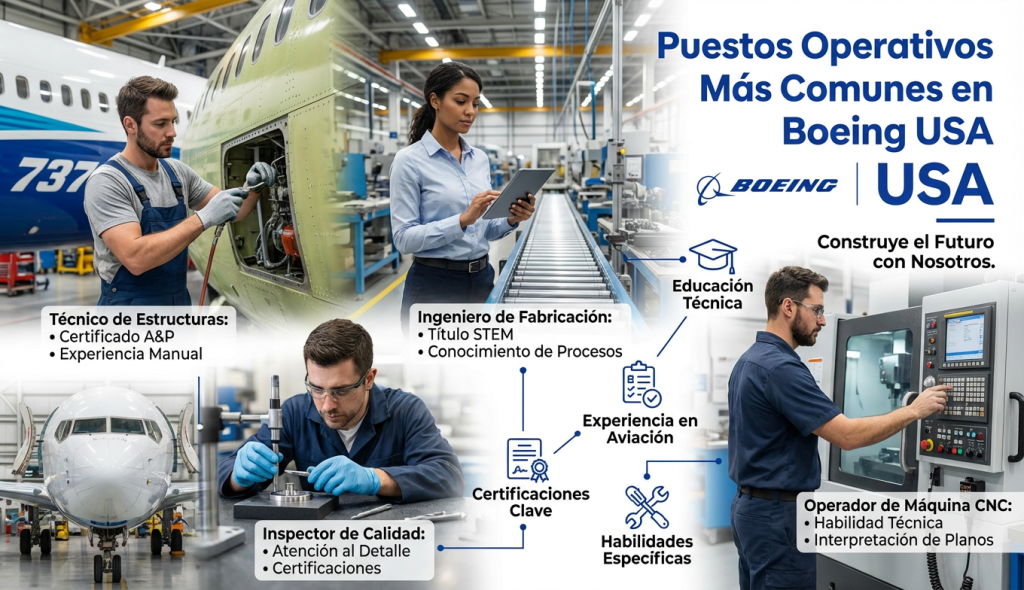 Empleos en Boeing USA