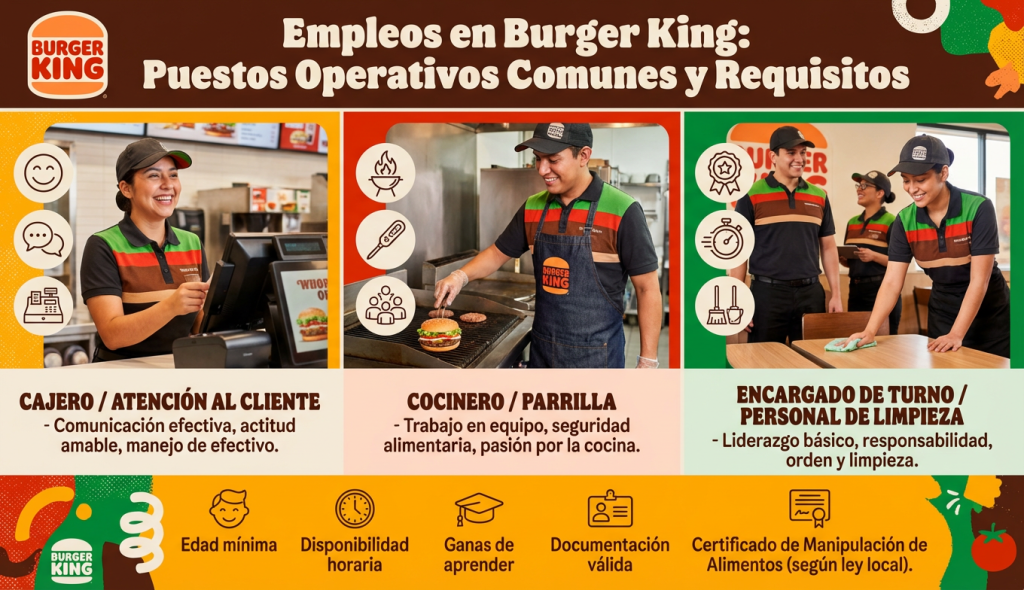 Empleos en el Burger King